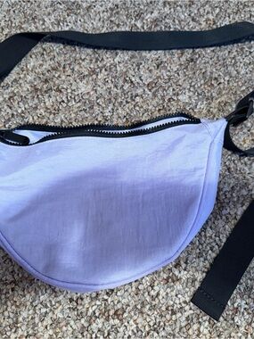 Lilac Crescent Crossbody Fanny Pack
